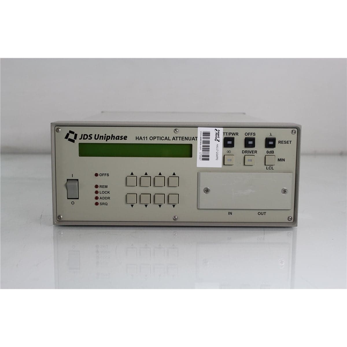 JDS JDSU HA117-20AFP2 Optical Attenuator