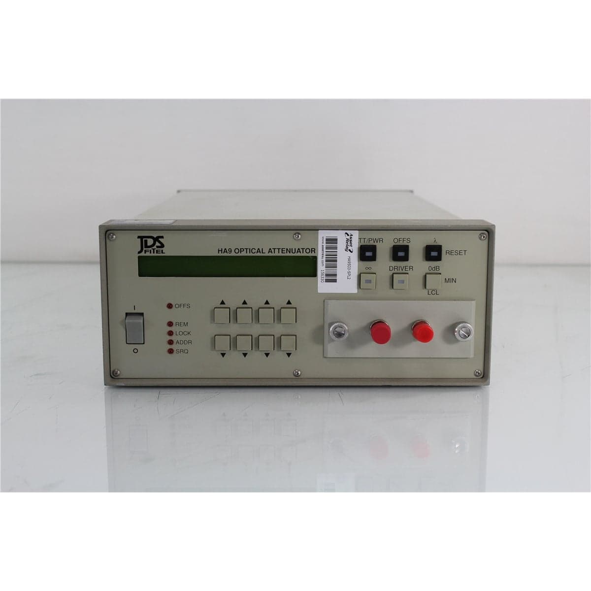 JDS Fitel HA9503-SPL2 HA9 9/125 Single-Mode Optical Attenuator with ST/PC Front Bulkheads