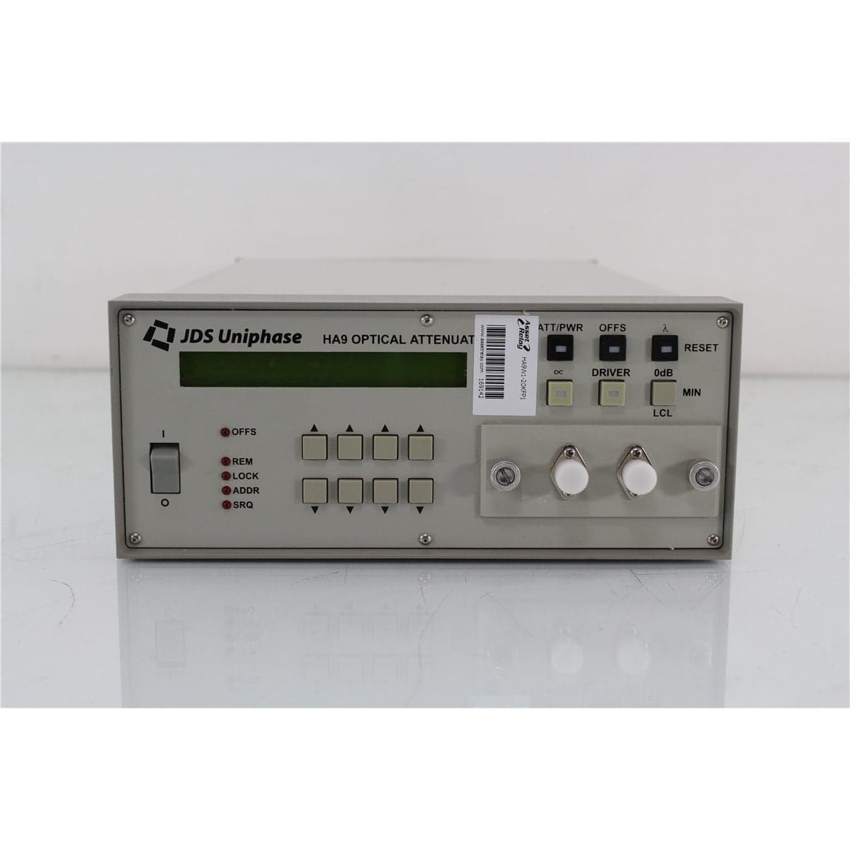 JDSU HA9W1+20KFP1 HA9W 50/125 Multimode Optical Attenuator with FC/PC Front Bulkheads