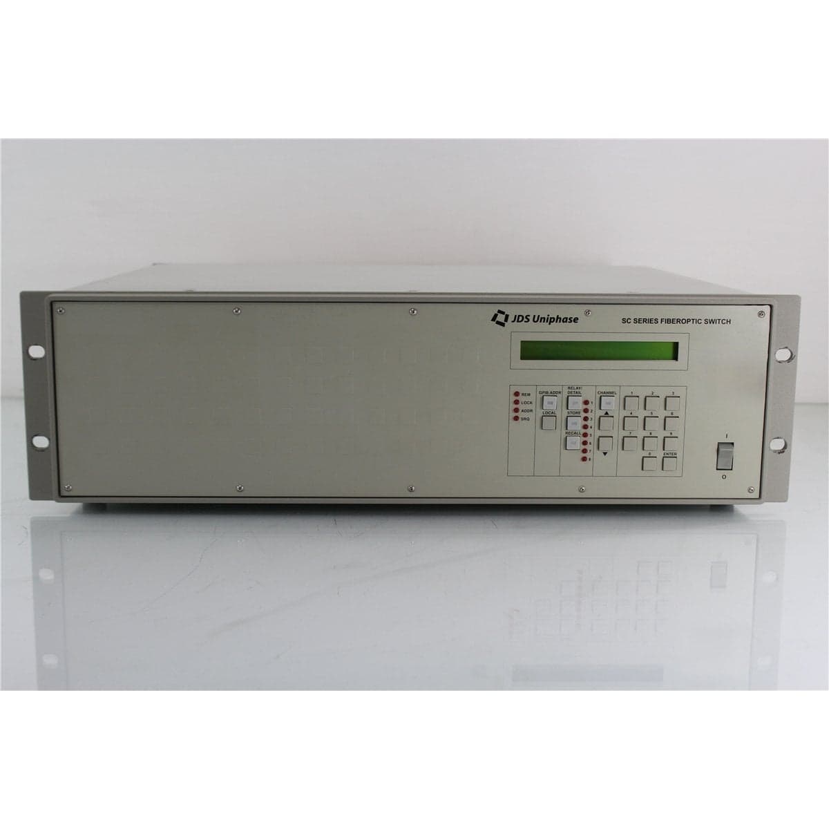 JDSU SC1C40084 27XF003FP 1 x 8 Single Mode Optical Switch with Fiber Pigtails