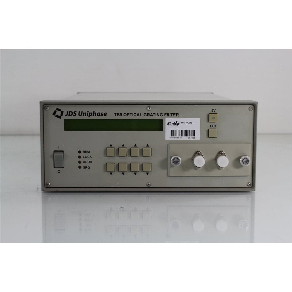 JDSU TB9226+1FP1 TB9 C-Band Tunable Grating Filter with FC/HPC Front Bulkheads
