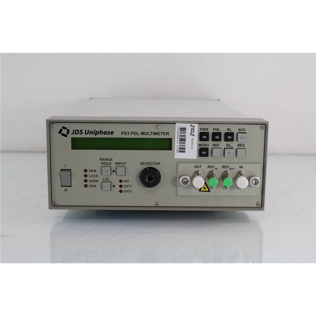 JDSU PS3650 25 PDL Meter 1550 nm for Fiber Optic Component Testing