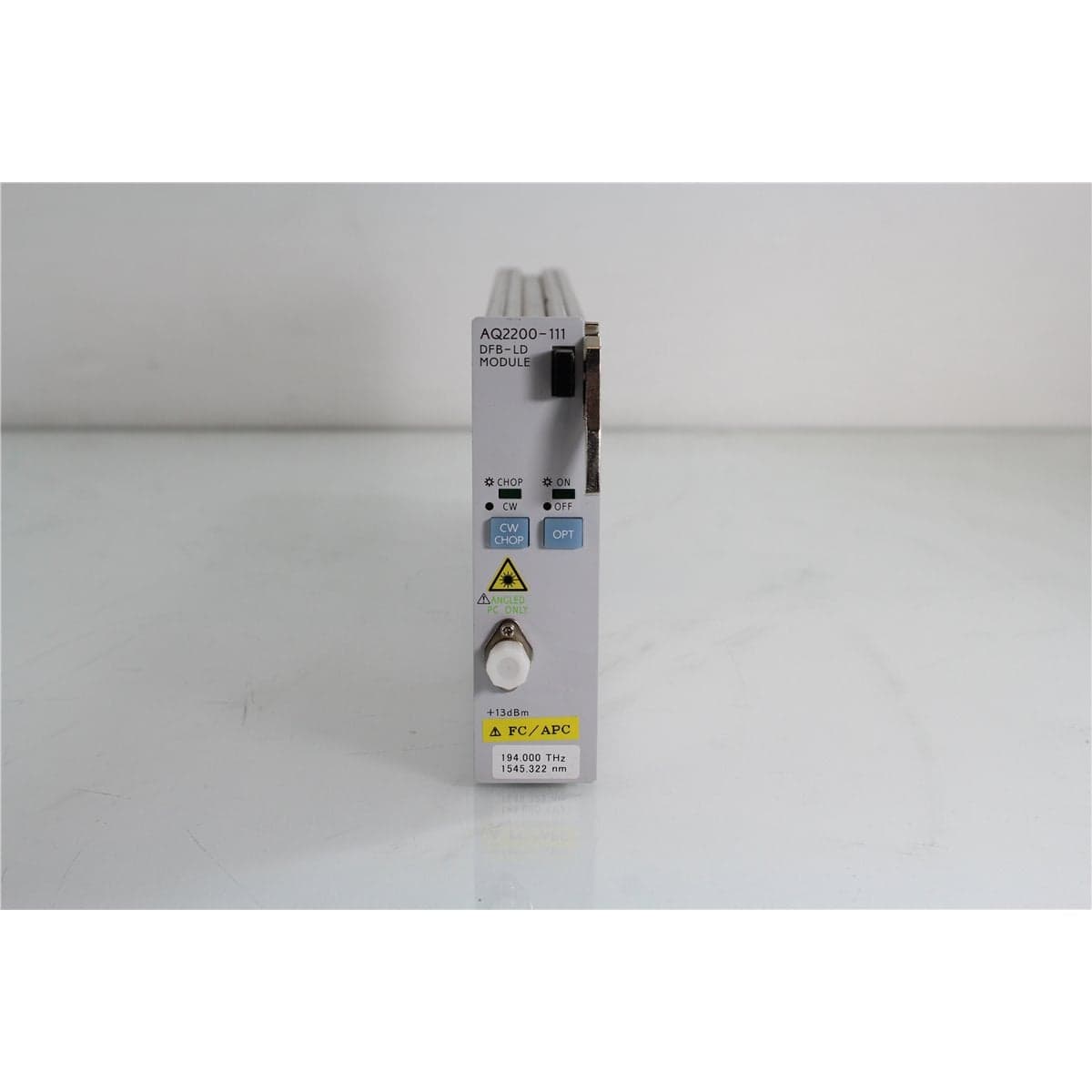 Yokogawa AQ2200 DFB Laser Source 1545.322 nm 20 dBm High-Power Module