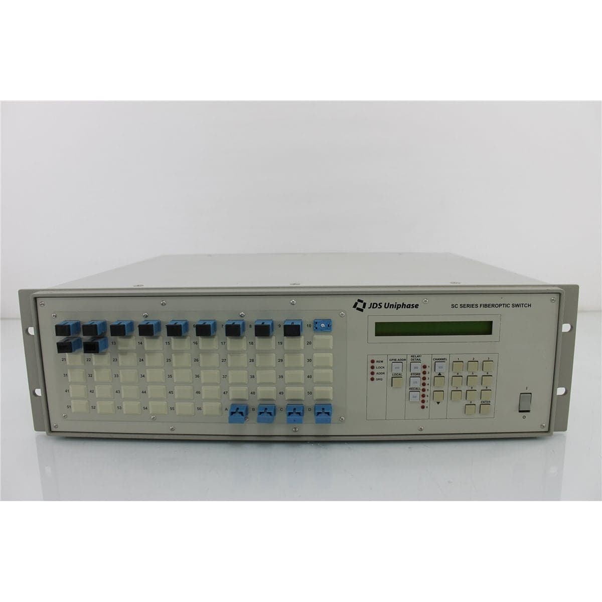 JDS SC Series SC4E10121-27XF0 9/125 um Optical Switch 4x12 SC (JDSU/JDS Fitel)