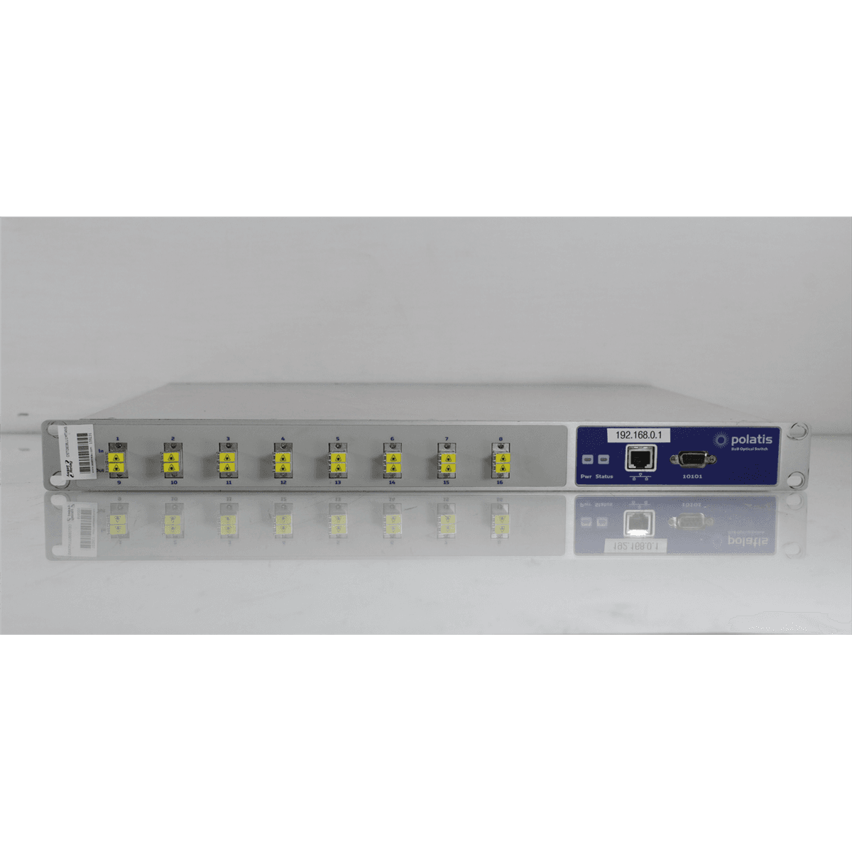 Polatis Switch 8x8 LCUPC front conn