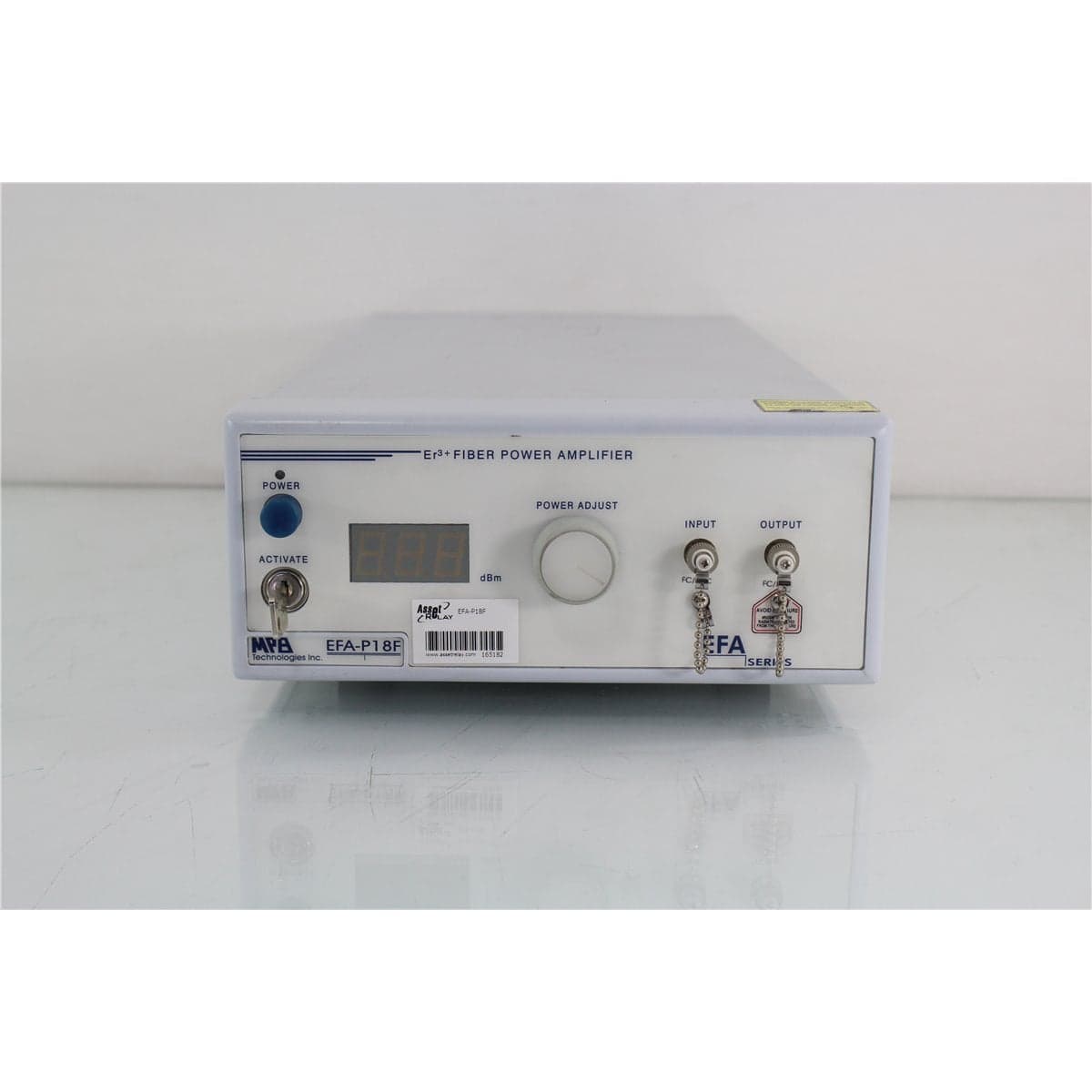 MPB EFA-P18F C-Band Gain-Flattened Erbium Fiber Amplifier