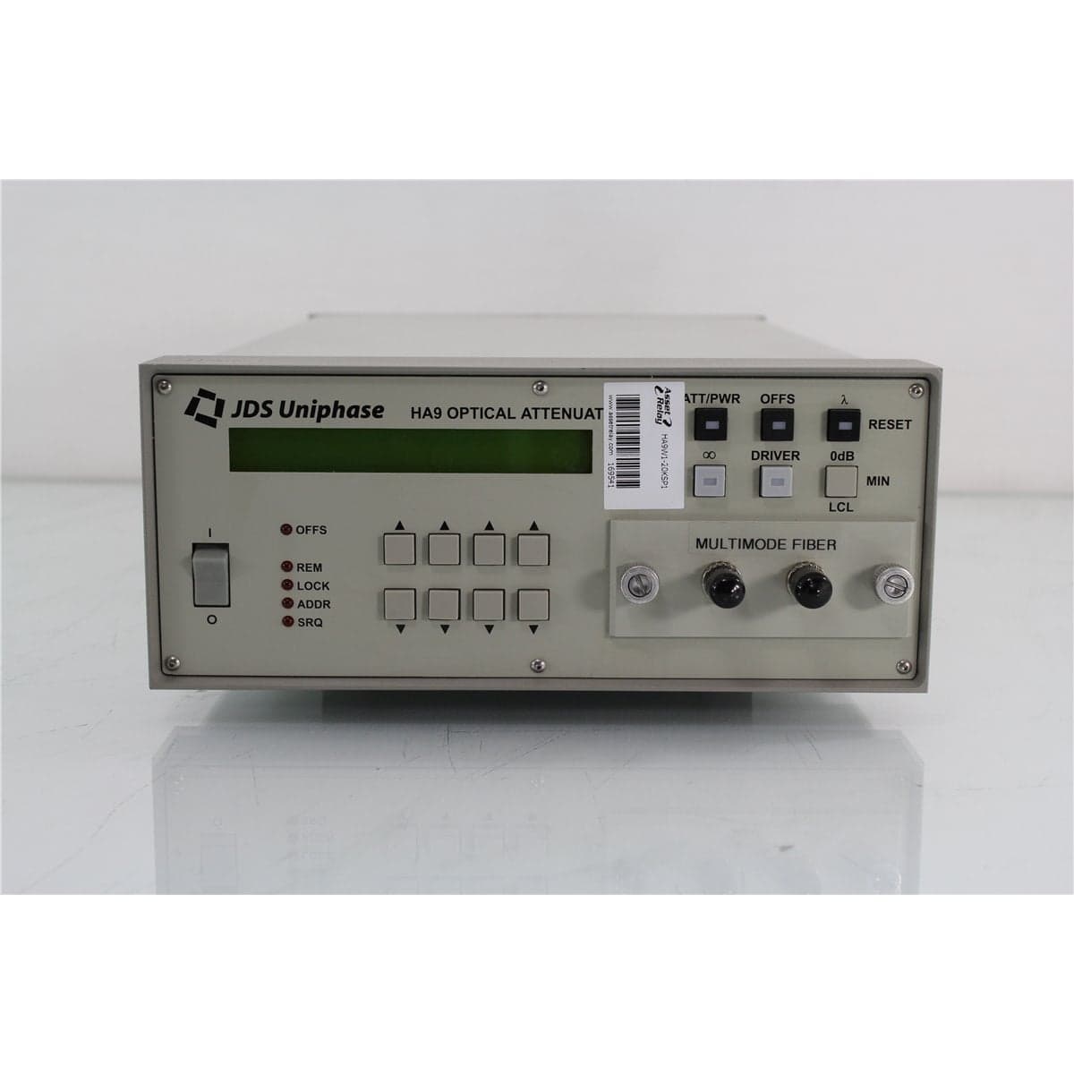 JDSU HA9W1-20KSP1 HA9W 50/125 Multimode Optical Attenuator with ST/PC Front Bulkheads