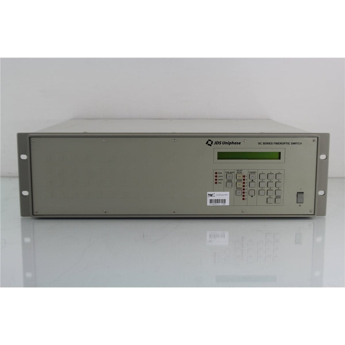 JDS SC Series SM Optical Switch 2x10 FCPC
