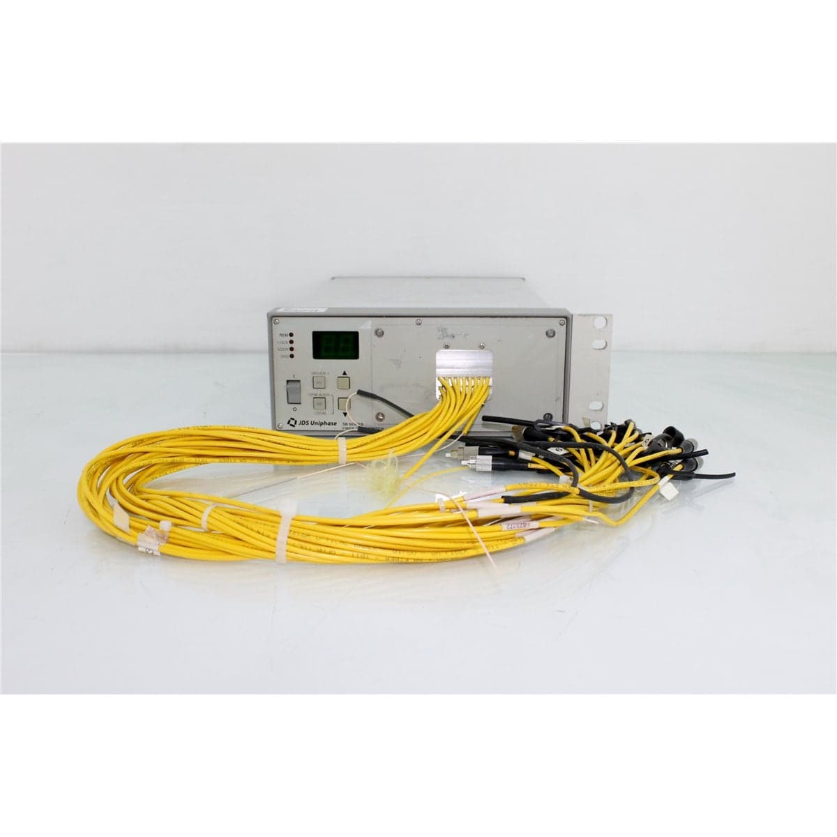 JDSU SB1C30253_27XF001FP 1x25 Single-Mode Fiber Optic Switch with 1 m FC/HPC Front Pigtails