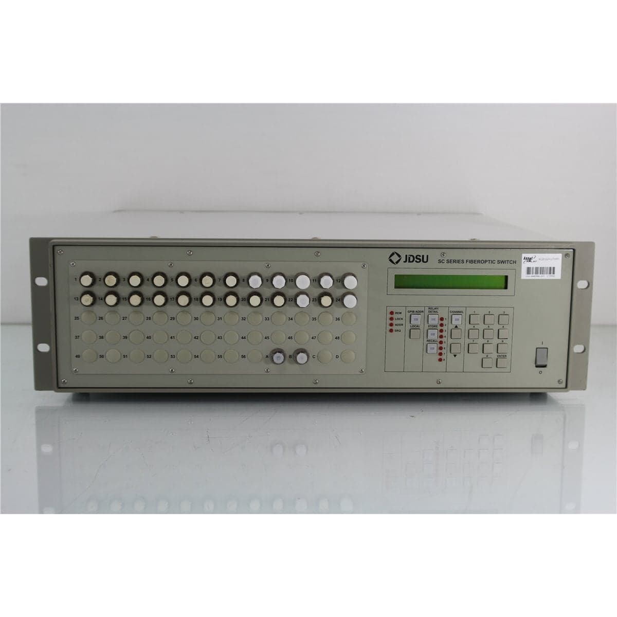 JDS SC2E1024127XFFP 9/125 umOptical Switch 2x24 FCPC