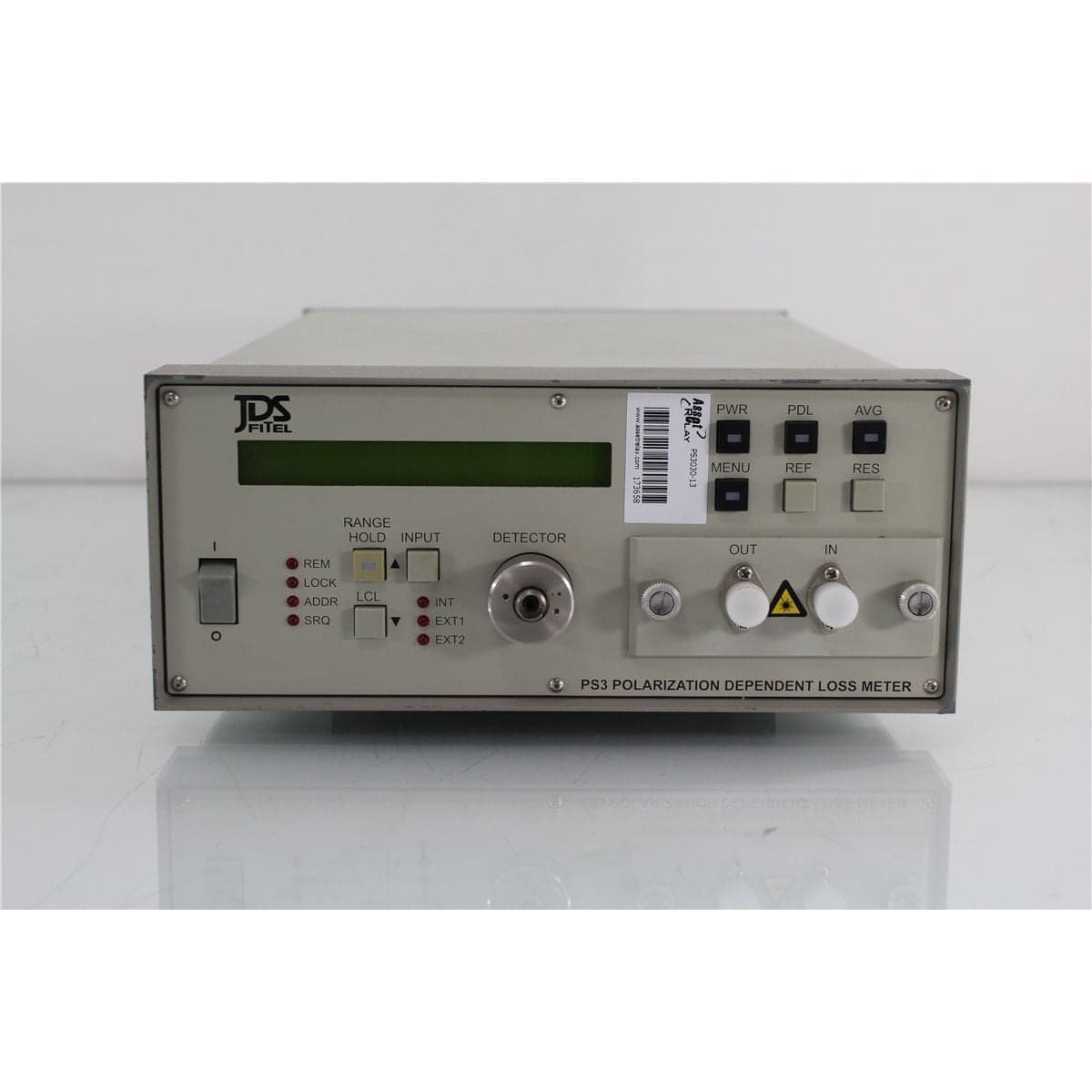 JDSU PS3030-13 PS3 Polarization-Dependent Loss Meter with 1310 nm Source